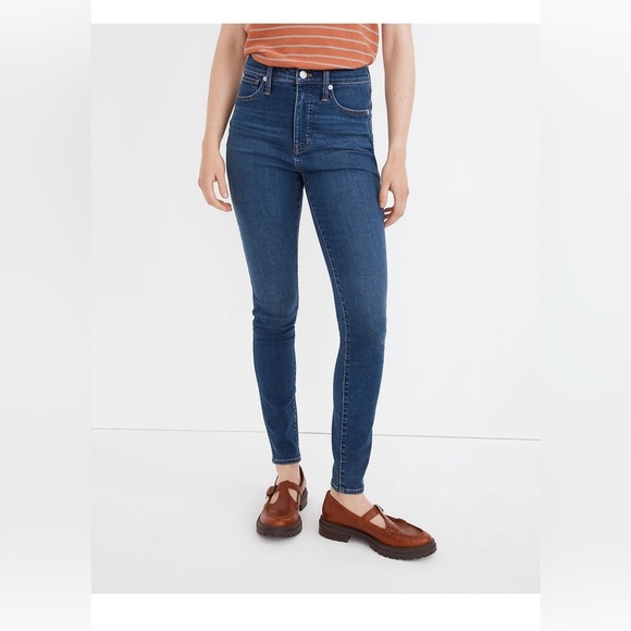Madewell Denim - Madewell Women’s 9” High-Rise Skinny Jean Blue Sz 28 T